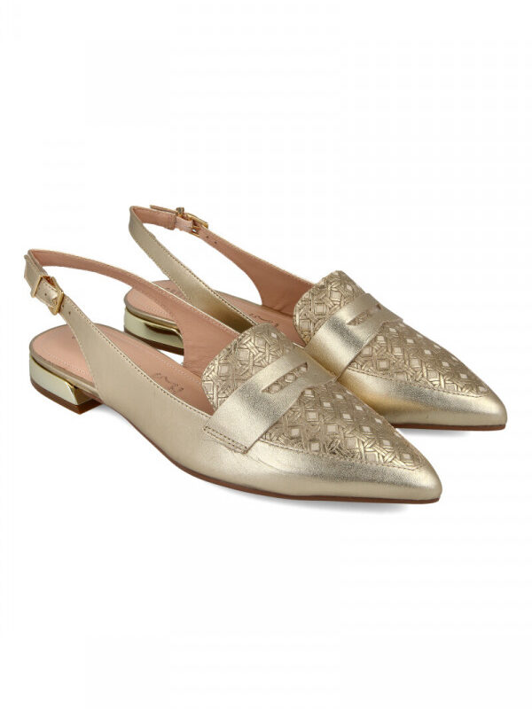 CAPELLI ROSSI SHOE Sandale ravne LIGHT-GOLD-MA