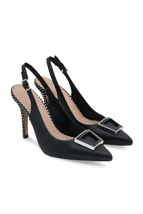 CAPELLI ROSSI SHOES Sandale potpetica BLACK-MD