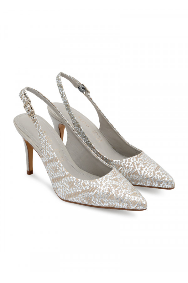 CAPELLI ROSSI SHOES Sandale potpetica ICESILVER-MA