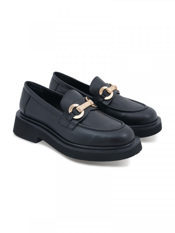 PIXY shoes Cipele ravne-BLACK