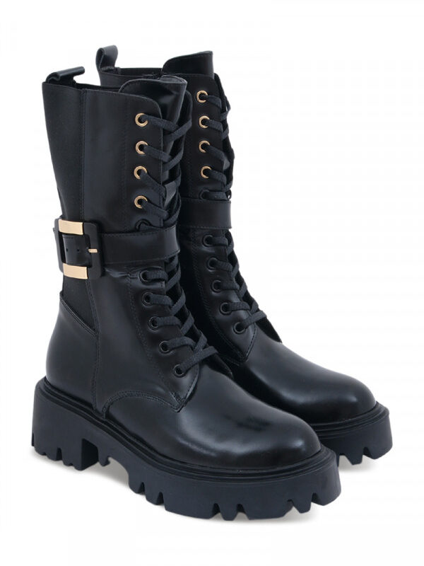 PIXY boots Čizme ravne-Black