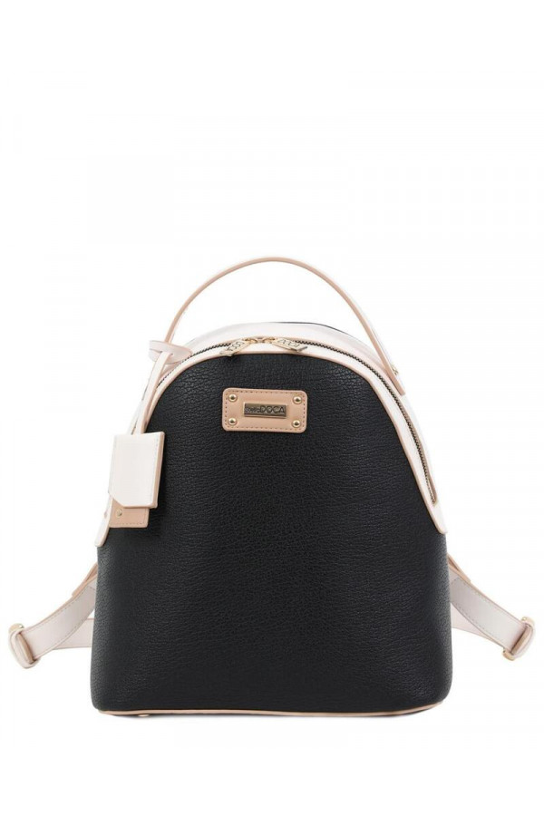DOCA BACKPACK (20X30X14) Rančevi BLACK-BEIGE