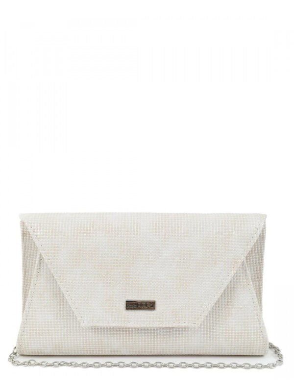 DOCA EVENING BAG (26X15X4) Torbe WHITE