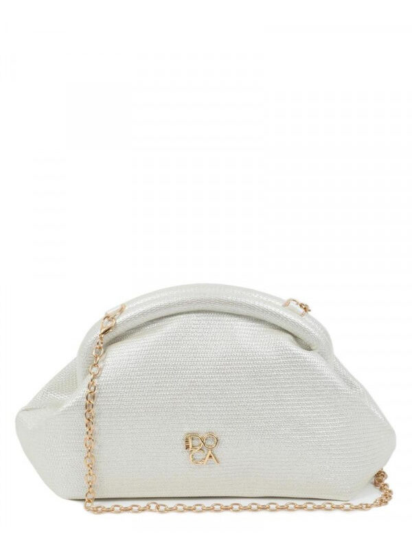 DOCA EVENING BAG (19.5X14X8) Torbe WHITE