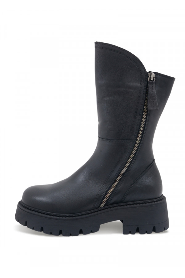 BUENO BOOTS Čizme ravne BLACK - Image 2