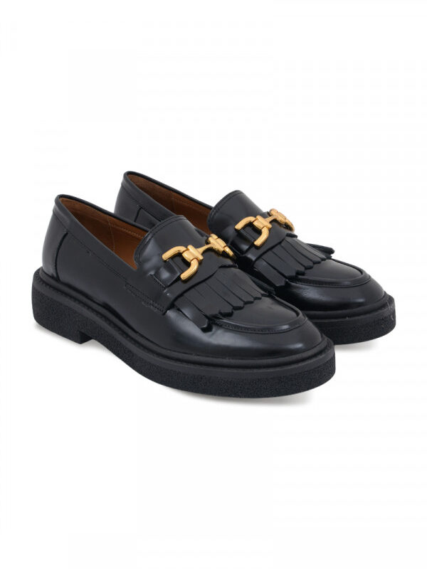 NOA NOIR SHOES Cipele ravne BLACK-SPAZZOLATO