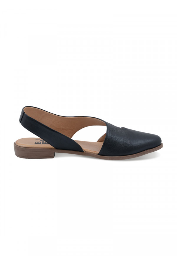 BUENO SANDALS Sandale ravne BLACK - Image 3