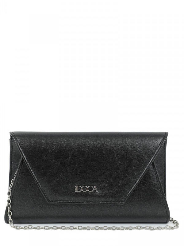 DOCA EVENING BAG (26x15x4) BLACK