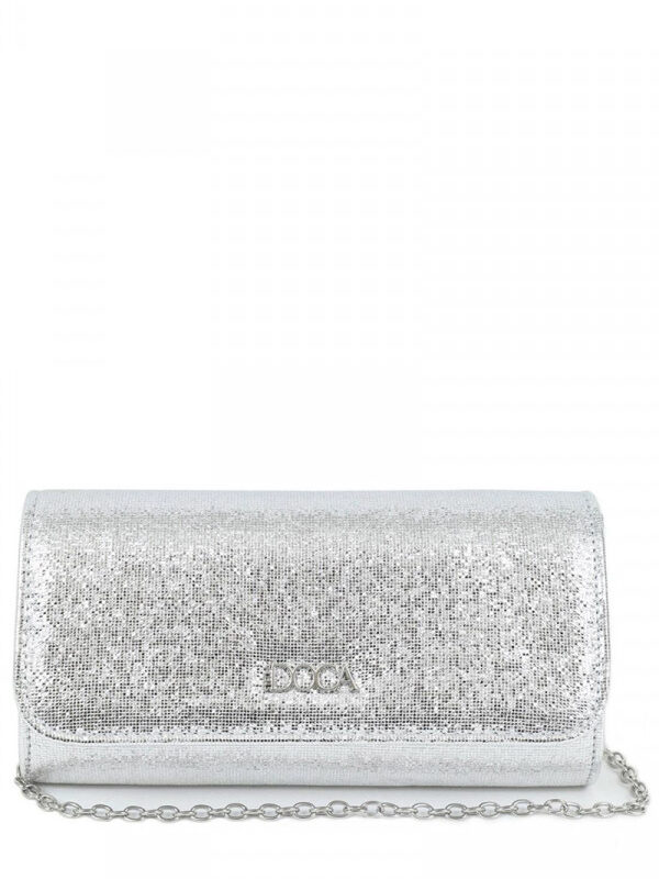 DOCA EVENING BAG (22x11x5) Silver