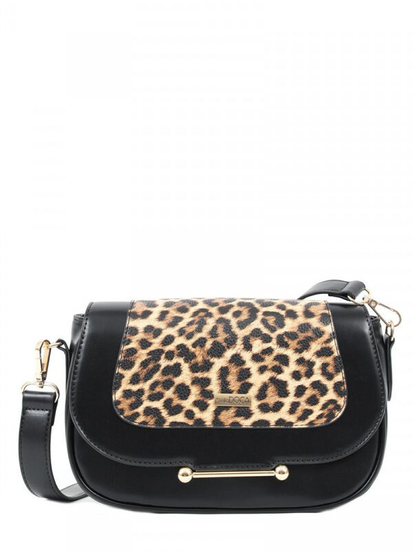 DOCA CROSSBODY BAG (25x17x6.5) BLACK