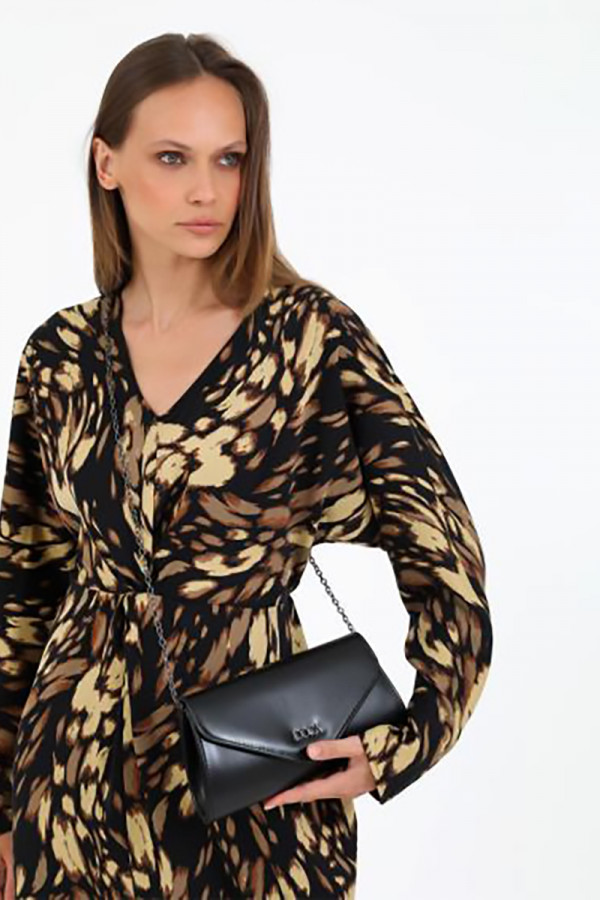 DOCA EVENING BAG (25x12.5x5) Black - Image 3